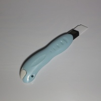 Cutter de poche portable en céramique avec lame rétractable, ouvre-lettre de sécurité pour l'ouverture de colis et d'enveloppes