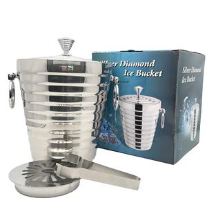 Grijze Ganzenwodka Ijsemmer Met Dekselvorm - Product Image 1