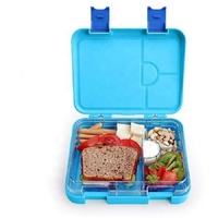 Aohea Couverts en plastique gratuits 100% de qualité alimentaire Boîte à lunch pour enfants Bento de qualité alimentaire pour l'école