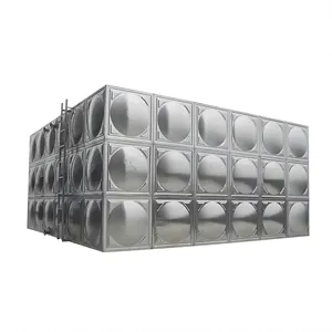 High Quality SS 304 316 Stainless Steel Modular Sectional Farm Water Tank Price 10000 Liter Food Grade Large Water Tank