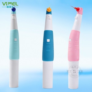 Stylo scalpel dentaire LED Vimel pour traitement des canaux radiculaires, rechargeable sans fil, pour l'élimination des calcifications, bleu, rose, bleu ciel - Product Image 1