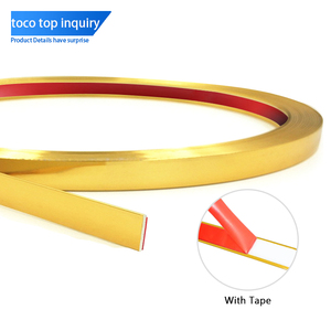 Garniture <span class=keywords><strong>de</strong></span> bande décorative en <span class=keywords><strong>PVC</strong></span> pour profil <span class=keywords><strong>de</strong></span> bordure adhésif <span class=keywords><strong>de</strong></span> mur <span class=keywords><strong>de</strong></span> meubles - Product Image 3