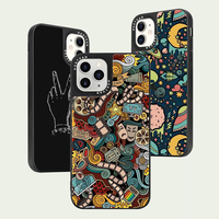 Usine de fabrication de coques de téléphone portable OEM ODM personnalisées avec logo, coque en TPU PC tendance, impression de coque de téléphone design pour iPhones