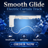 Moteur de rideau intelligent MP82 en aluminium, petit format compact, 25 dB, silencieux, démarrage et arrêt progressifs, WiFi, Zigbee, Tuya, écologique, haute qualité