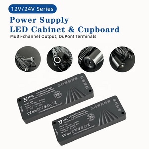 Fuente de Alimentación Conmutada LED OEM de 24V, 18W, 36W, 60W, 100W, Amplio Voltaje 110V-250V, Certificación CE SELV, Controlador para Tiras LED de Gabinetes y Armarios - Product Image 4