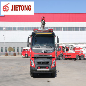 รถดับเพลิงทาวเวอร์น้ำและโฟมความสูง25เมตรสำหรับงานหนักรถบูมแบบยืดหดได้ความจุ16ตัน - Product Image 6