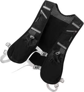 Men's Lightweight Sports Vest Bag Outdoor Mobile Phone <b>Storage</b> Chest Bag Sports Hydration Phone Holder Vest for Hiking - Product Image 5