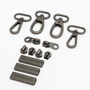 Carabinas Swivel Lobster Clasp <span class=keywords><strong>Snap</strong></span> Gancho Chaveiro Anel Hardware Alloy Bag Buckle Handbag Bag Acessórios - Product Image 1
