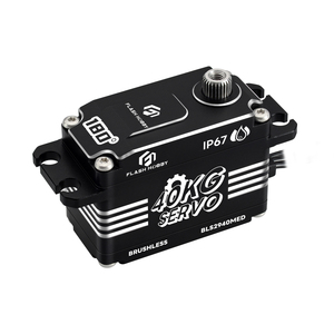 BLS2940MED <span class=keywords><strong>40KG</strong></span> Çekirdeksiz Fırçasız <span class=keywords><strong>Servo</strong></span> 0.06s Ultra Hızlı Yüksek Tork IP67 Su Geçirmez Metal Dişli 1/10 RC Drift Araba Paletli için - Product Image 6