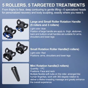Newest 5 in 1 360° Rotation <b>Massage</b> Roller Body Slimming <b>Machine</b> - Product Image 5