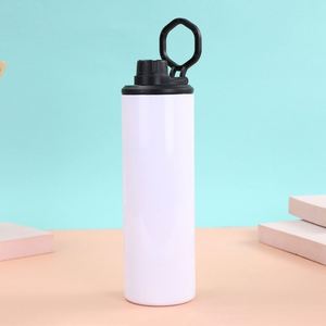 Sealed Lid 20oz Sublimation Tumbler 304 Steel Road Trip Workout Bulk Blank Heat <b>Press</b> Cup - Product Image 3