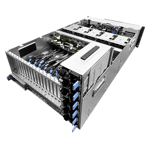Servidor GPU de Doble Núcleo ESC8000A-E13-<span class=keywords><strong>DR</strong></span> 6U, 8 H200 <span class=keywords><strong>AMD</strong></span> EPYC 9005, Entrenamiento de IA, 4 Fuentes de Alimentación de 2700W - Product Image 4