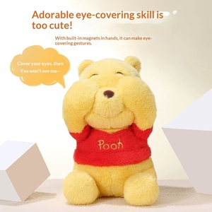 <span class=keywords><strong>MINISO</strong></span> Serie Peek-a-Boo, Muñeco de Peluche, Oso de Peluche Corto, Adorno de 31cm-50cm, Relleno de Fibra de Algodón, Para Mayores de 14 Años - Product Image 1