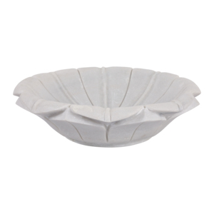 Ciotola in marmo a forma di fiore per decorazione del tavolino da caffè, centrotavola, decorazione per la casa - Product Image 1