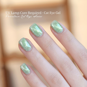 Esmalte de Uñas en Gel Magnético UV LED Efecto Ojo de Gato Verde Limón Sal Marina, 15ml, 12 Colores, Tendencia de Verano, Venta al por Mayor OEM de Marca Privada, Removible - Product Image 5