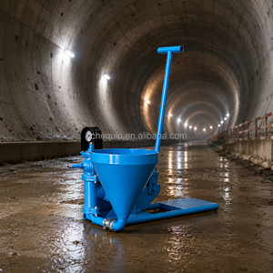 ปั๊มยาแนวซีเมนต์แบบพกพา RHG-10 สำหรับซ่อมรอยร้าวคอนกรีตและงานยาแนวขนาดเล็ก - Product Image 6
