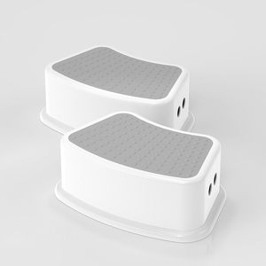 Taburete Antideslizante Apilable de Plástico para Niños, Bebés y Niños Pequeños, para Cocina, Baño, Inodoro, Taburete Bajo para el Aprendizaje del Uso del Inodoro - Product Image 1