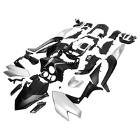 Nouvelle carénage avant complète en plastique ABS noir et blanc peint, remplacement d'usine SL, compatible avec Yamaha TMAX530 2017-2019