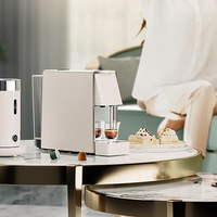 Machine à café à pompe italienne automatique avec étiquette privée pour la maison