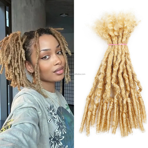 Anna 0.3-1.0 cm 8-30 ''100% <span class=keywords><strong>veri</strong></span> <span class=keywords><strong>capelli</strong></span> umani Loc Extens Dreadlocks Cheveux Humains Fummi Locs <span class=keywords><strong>extension</strong></span> per Dreadlocks africani - Product Image 6