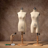 Mini mannequin de couture ajustable pour tailleur, tailles 1/2, 1/3, 1/4, buste de couturière en gros