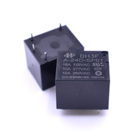 Relais de puissance universel DH3F-A-05D-SF16 pour carte de circuit imprimé, 24 V, 12 V, 5 broches, 5 V, 9 V, 48 V, type cube de sucre, T73