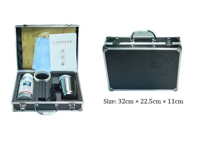 Popular Complete Headlamp Restore Kit Automotive Headlamp Repair Tool Box with Polymer