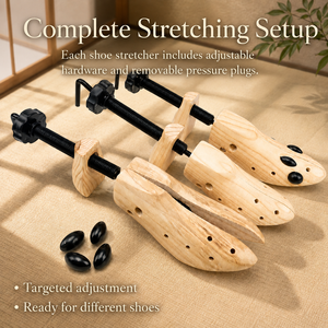 Soporte <span class=keywords><strong>de</strong></span> Zapatos <span class=keywords><strong>de</strong></span> Metal y <span class=keywords><strong>Madera</strong></span> <span class=keywords><strong>de</strong></span> Pino, Tipo Expansión, para Ajustar Tallas Grandes <span class=keywords><strong>de</strong></span> Hombre y Mujer, con Soporte <span class=keywords><strong>de</strong></span> <span class=keywords><strong>Madera</strong></span> Ajustable para Tacones Bajos - Product Image 2
