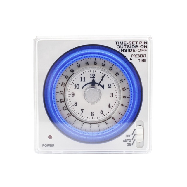 TB37 Mechanical Digital Timer Switch 220v Volt Water Pump Controller 3 Phase Timer Switch Relay