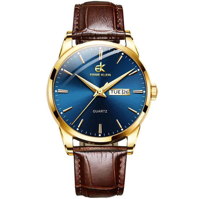 Top Brand Luxury Business Men Quartz Watch Waterproof Luminous Dial Factory Wholesale Gold Watches Private Label Men Watches