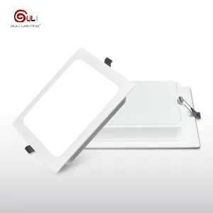 Lampu Panel menyala belakang plastik ramping persegi 5W 9W 12W 18W 24W 30W