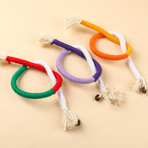 Juguetes de Cuerda de Algodón para Gatos, Interactivos, Resistentes a Mordidas, Seguros con Catnip, para Limpieza Dental, Accesorios para Gatos - Product Image 3