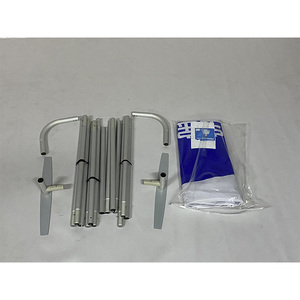 Phong cách hiện đại xách tay căng thẳng vải hiển thị có thể gập lại thiết kế cho dễ dàng triển lãm thiết lập - Product Image 6