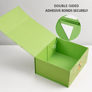 OEM ODM Collapsible Magnetic Rigid <b>Gift</b> <b>Box</b> <b>Flat</b> <b>Pack</b> Low Shipping Cost Custom Full Color Logo For <b>Gift</b> Packaging Factory Direct - Product Image 2