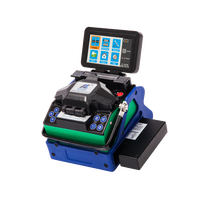 Mesin Penyambung Serat Optik ALK-88 Fiber Fusion Splicer 7S Peralatan Penyambungan Serat Optik dengan Penyelarasan Inti Cepat dan Baterai Lithium