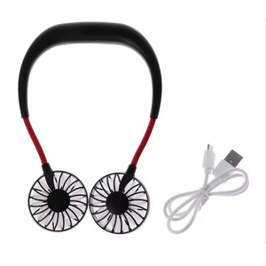 Ventilador de Cuello Manos Libres, Ventilador USB Deportivo, Mini Ventilador Portátil para Colgar en el Cuello - Product Image 4