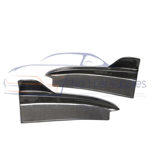 Pour <span class=keywords><strong>Mercedes</strong></span> classe <span class=keywords><strong>C</strong></span> 2015-2021 W205 C63 C200L C260 coupé deux portes diffuseur de lèvre de pare-chocs arrière en Fiber de carbone de haute qualité - Product Image 1
