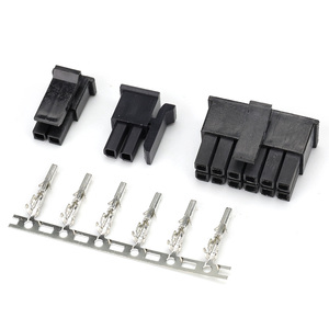 Molex 小型 5557 3.0mm 间距 5556 5558 5559 5569 塑料外壳公母连接器磷黄铜压接式汽车用 - Product Image 2