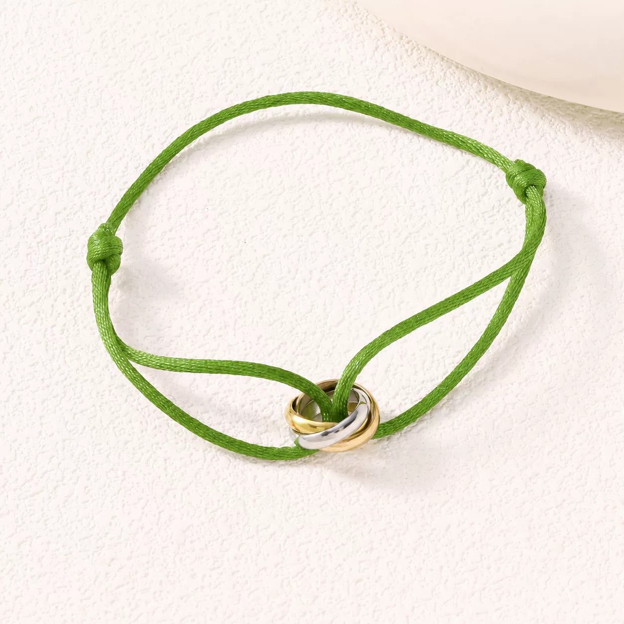 Vert herbe + 3 cercles de couleurs