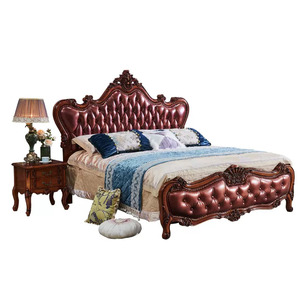 OE-FASHION de chambre à coucher de luxe en bois massif de style antique personnalisé-<span class=keywords><strong>Super</strong></span> <span class=keywords><strong>King</strong></span> <span class=keywords><strong>Size</strong></span> pour meubles de maisons de luxe - Product Image 1