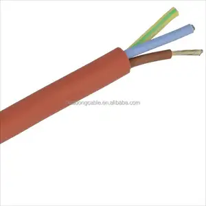 300/500volt 2x4 3x4 5x4 7x4 4x6 4x10 4x16 4x25 SiHF Silicone Sheathed Cable