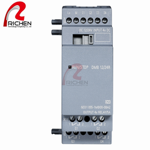 Module logique <span class=keywords><strong>Siemens</strong></span> <span class=keywords><strong>LOGO</strong></span> 8 PLC <span class=keywords><strong>Logo</strong></span> <span class=keywords><strong>V8</strong></span> 230RCE 6ED1052-1CC08-0BA1 avec interface de communication RS485 - Product Image 1