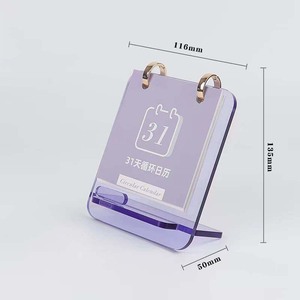 Acrylic lật <span class=keywords><strong>menu</strong></span> đứng Acrylic giữ lịch với vòng kim loại đầy màu sắc nhà hàng danh sách <span class=keywords><strong>Menu</strong></span> hiển thị giá - Product Image 2