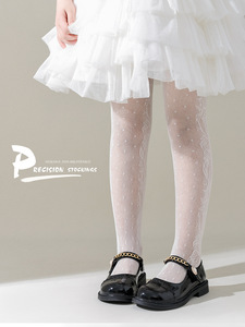 Yunshan Summer Thin Mesh leggings Clase a Medias de Lolita para niños Medias para niñas Medias de princesa - Product Image 4