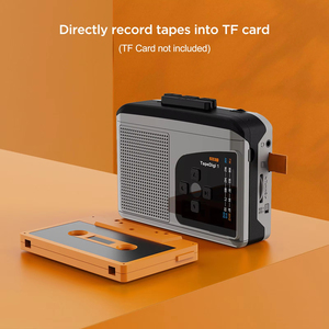 Reproductor de Casetes Portátil Retro con Radio AM/FM y Altavoz, Convertidor de MP3, Funciona con Batería, Cuerpo de Plástico, USB - Product Image 5