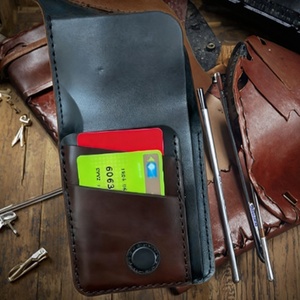 For Genuine Leather Vintage <b>Wallet</b> Open Thread Pattern Cotton Lining Anti-Theft Unisex Short Slim Design 7 Inch Card <b>Holder</b> - Product Image 4