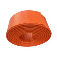 Tuyau plat en PVC de haute qualité de 3 pouces de l'usine Longxi pour la lutte contre les incendies et les secours d'urgence
