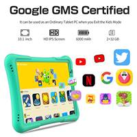 Tablette éducative pour enfants PRITOM D10A, Android et Wifi, 10,1 pouces, 4G+32G, avec batterie de 6000 mAh, tablette PC éducative pour enfants avec étui