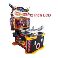 Meilleure vente centre d'attractions jeu d'arcade pistolet simulateur arcade machine de jeu en mouvement complet grossiste