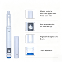 Stylo applicateur jetable en plastique léger pour soins de la peau, compatible avec les flacons de 3 ml, pour salon de beauté et usage domestique